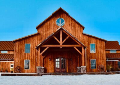 White Oaks Barn Exterior Front